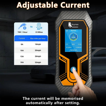 Portable 11kW EV Charger 3 Phase 16A Fast Charging