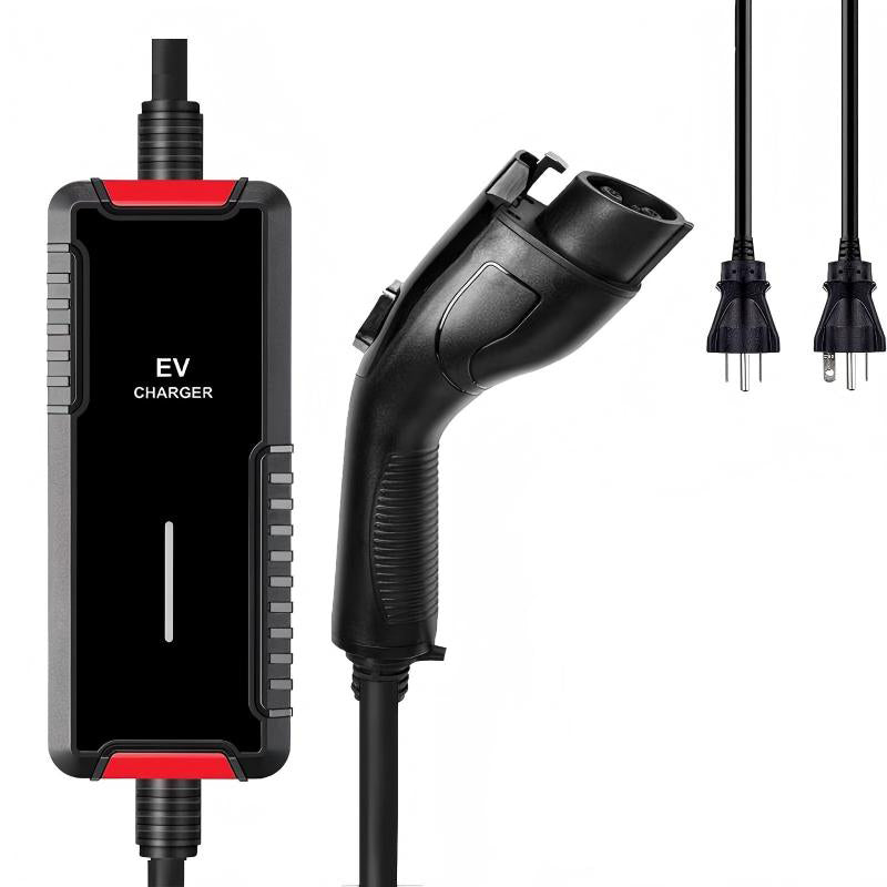 16A Portable 3.5kW EV Charger for Home & Travel Adjustable Current Type 1  SAE J1772 AC Portable EV Charger