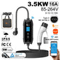 Portable 3.5kW EV Charger with WIFI APP Bluetooth Smart Charging