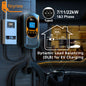 DLB 22 kW EV Charger Type 2 Three Phase Wallbox AC Electric Charging Station Smart Charging