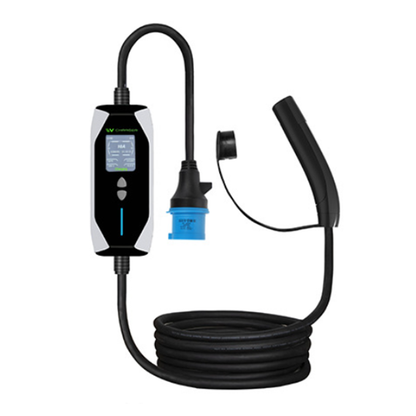 40A Universal Tesla EV Charger 9.6kW with Adjustable Current & IP65 Protection for NACS Electric Vehicles