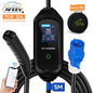 AFEEV 3.5KW/7KW Portable EV Charger for Tesla Model 3/X/Y/S Highland 2024 EVSE Fast Charging Cable CEE Plug Electric Car Wallbox