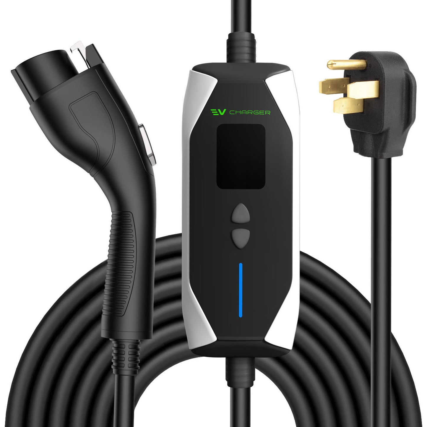40A Universal EV Charger 9.6kW with Adjustable Current & IP65 Protection for All Electric Vehicles