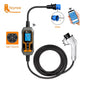 Portable 7kW EV Charger Single Phase 32A Travel Charging